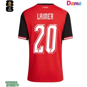 Østrig Konrad Laimer #20 Replika Hjemmebanetrøje Dame VM 2026 Kortærmet